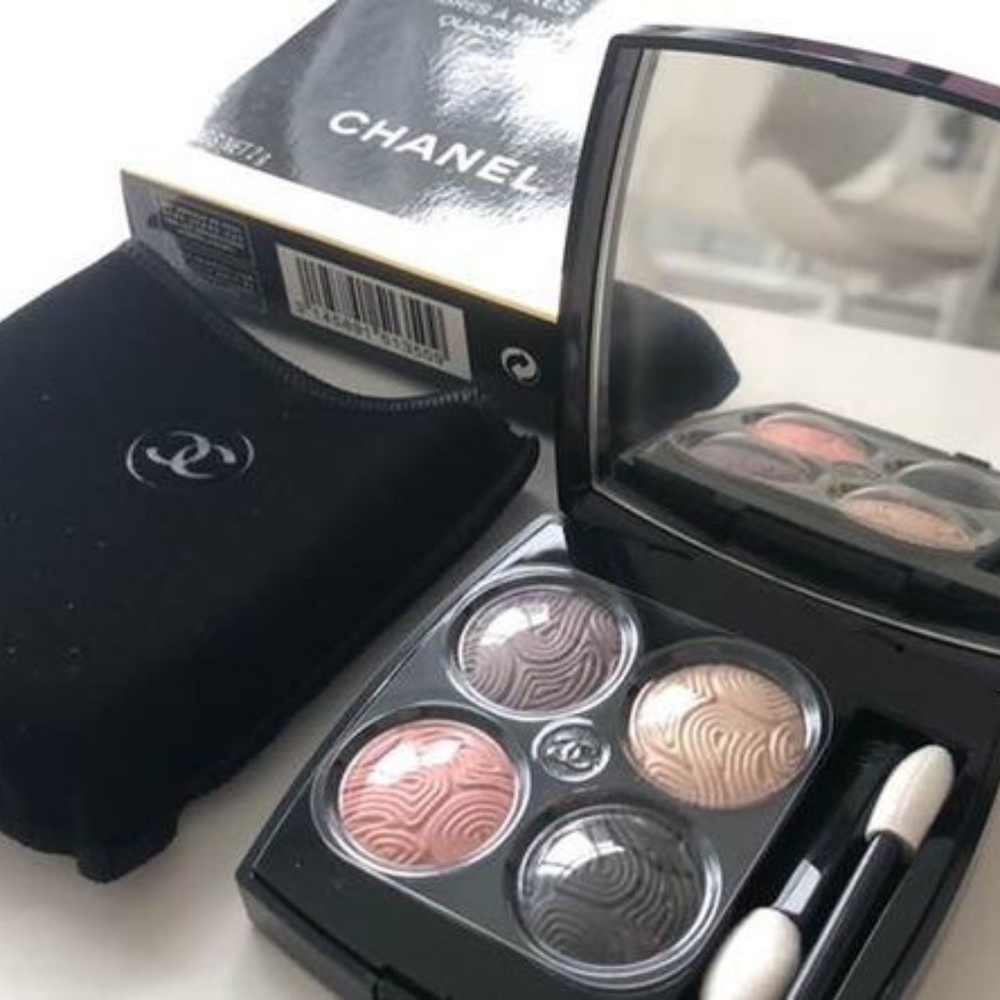 ⭐️HOST PICK x3⭐️SUPER RARE LE Chanel Quadra Eye Shadow Jardin Zen BNIB